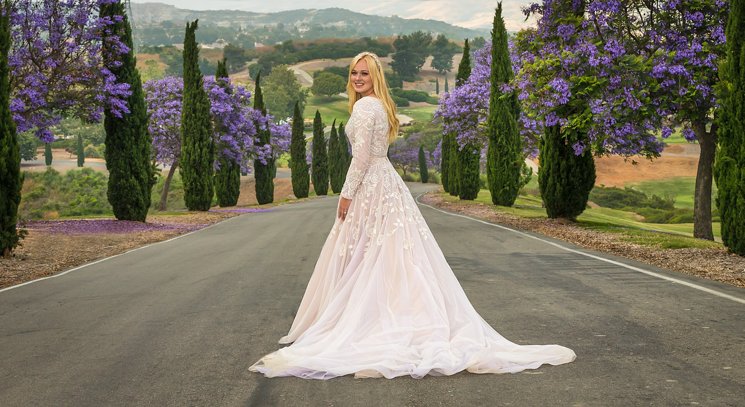 Bella Collina San Clemente Wedding Kadyn Josh Smith  Bridal by Rick Thompson Photography