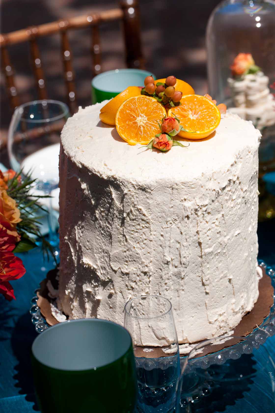 Wedding Cake at the Rancho Las Lomas Resort