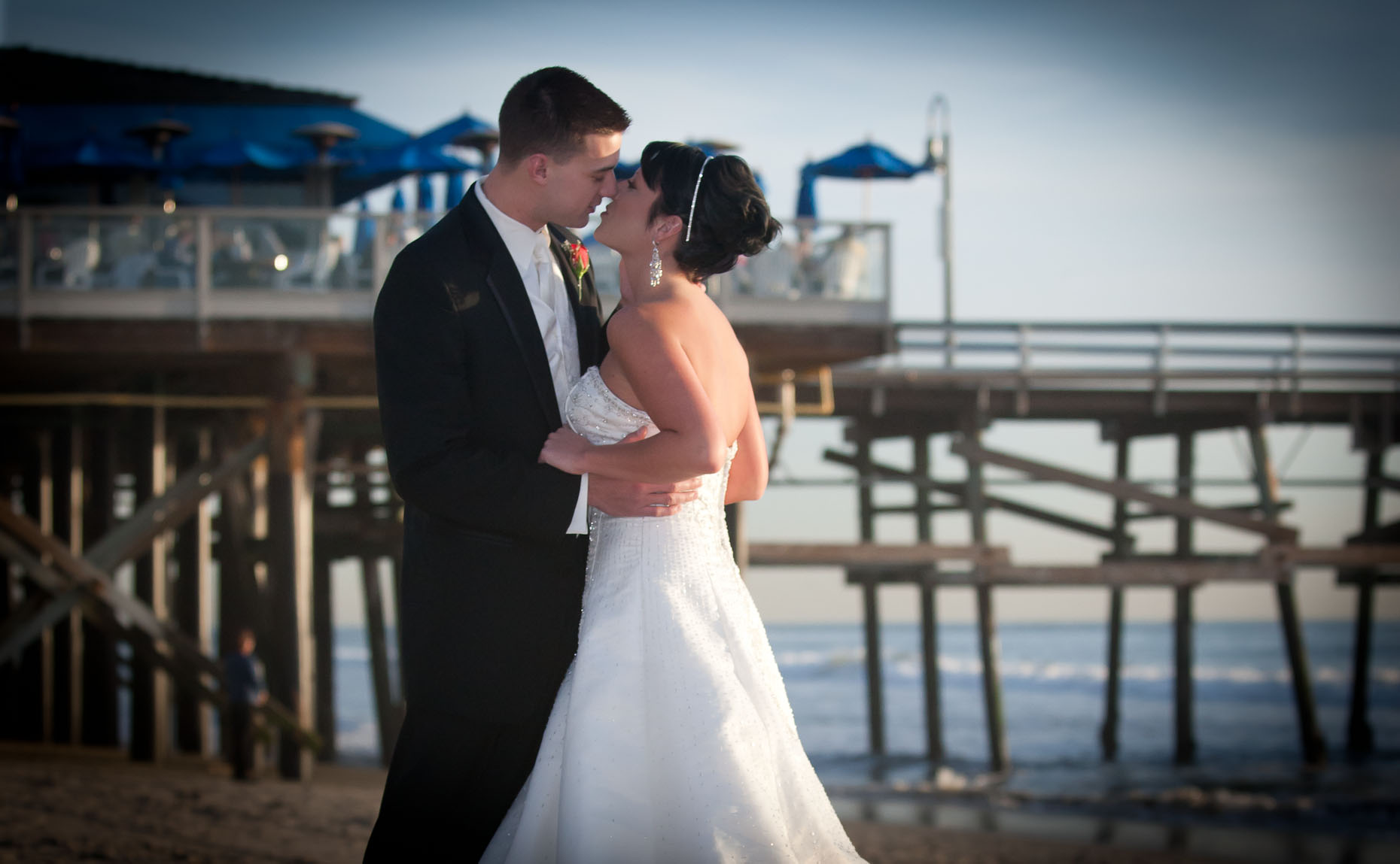 San Clemente Pier Wedding 